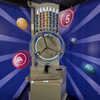 Machine de loterie automatique RFID, machine de tirage de loterie en direct, équipement de tirage au sort pour casino et bingo, affichage numérique