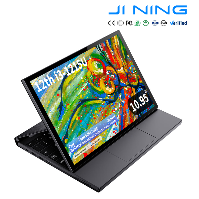 New Hot Sale 12th Gen Intel Core I3 1215U 6 Core 10.95" 2-in-1 Touch Screen 16GB 512GB SSD Convertible Business Notebook Windows
