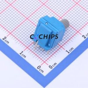 BHR-10H1 Rotary Encoder Switch Through hole Component (THT) Switch 10 True Code - Product Image 2