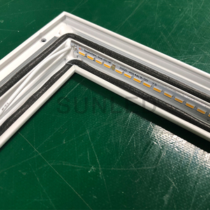 IP65 LED rétro-éclairé étanche en aluminium de qualité hospitalière industriel plat lumière plafonnier 40W 4000LM - Product Image 6