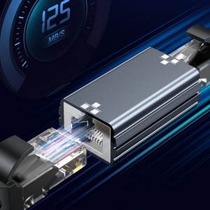 Acoplador Ethernet RJ45 Hembra a Hembra |   Gigabit 1000 Mbps Directo |   Carcasa de aluminio para routers de TV, computadoras <span class=keywords><strong>y</strong></span> otros dispositivos - Product Image 6