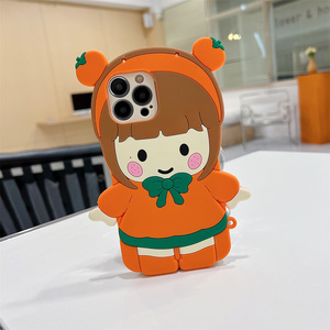 Funda Protectora Suave con Correa Cruzada y Cadena de Cuentas con Diseño de Frutas 3D para Samsung <span class=keywords><strong>Galaxy</strong></span> S26 Ultra S25 S23 A57 - Product Image 2