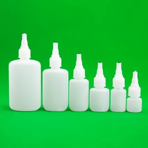 20ML PE Anaerobic Adhesive Bottle Red Plastic UV Glue Tube Bottle