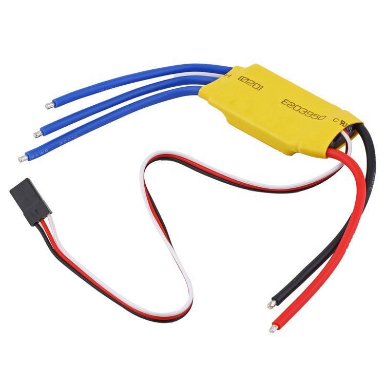 Controlador De Velocidad ESC Sin Escobillas 50A - Para Drones RC Y Aviones, BEC 5V/3A, Con Protecciones