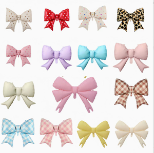 Globo de Aluminio con Lazo en Color Macaron, Estilo Femenino, <span class=keywords><strong>para</strong></span> Decoración de Fondo de Bodas, Fiestas de Cumpleaños, Despedidas de Soltera y Eventos - Product Image 6