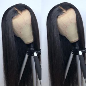 Ms-Beauty High Quality Raw Cambodian <b>Hair</b> Swiss Lace Wig for Black Women 100% Brazilian Virgin Cuticle Aligned Lace Front Human - Product Image 2