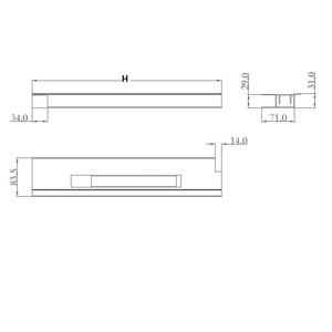 Truck Sideboard Locking System Dropside Locking Post Vertical Aluminum Door Lock - Product Image 6