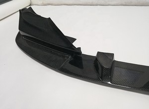 Lèvre avant en fibre de carbone véritable style 3D YX pour <span class=keywords><strong>BMW</strong></span> Série 5 G30 G38, conversion en séparateur de pare-chocs avant M5 F90 LCI, amélioration - Product Image 4