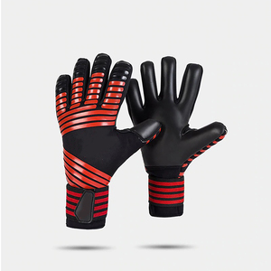 Gants de gardien de but de football de qualité professionnelle avancée SMX forte adhérence avec support de sauvegarde des doigts Protection sportive de paume en cuir - Product Image 4