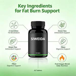 Compresse Dimagranti alle Erbe SIWEIDA, Estratto di Caffè Verde e Garcinia Cambogia, Compresse Naturali da Masticare per Adulti - Per la Perdita di Peso - Product Image 5