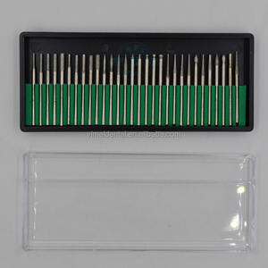 ชุดหัวขัดเพชรขนาดเส้นผ่าศูนย์กลาง30ชิ้น/กล่อง2.35มม. เครื่องมือขัดและแกะสลักหยกวัสดุทันตกรรม - Product Image 5