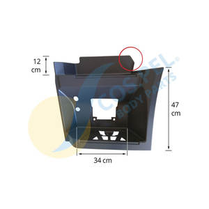 FOOTSTEP LH Grey PP + GF Producto de nueva condición para reemplazar/reparar COS.PEL. - Product Image 1