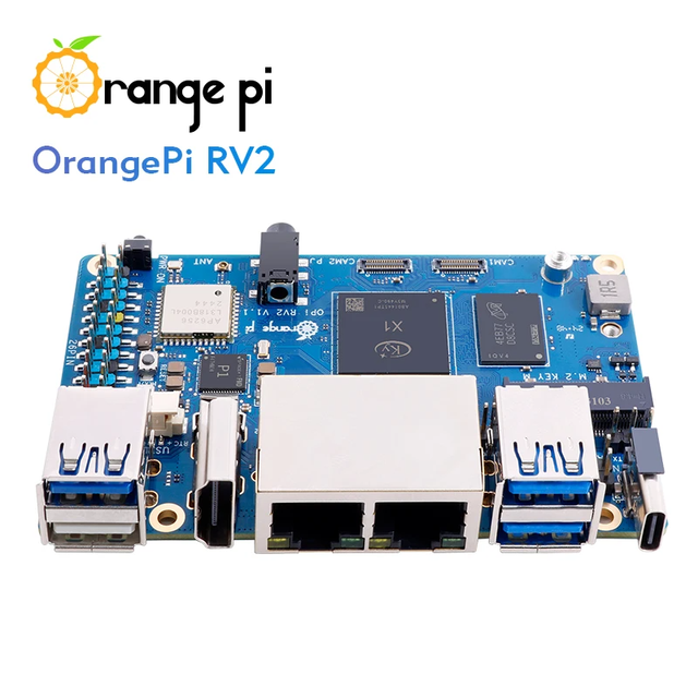 New Hot Orange Pi RV2 8GB RAM RISC-V AI Development Board Made in China