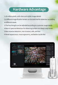 Ai Scalp Analyzer Smart Hair and Scalp Digital <b>Microscope</b> with WiFi Cloud Storage for Head Hair Care Analysis - Product Image 5