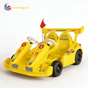 Kart électrique lumineux biplace télécommandé pour enfants et adultes, idéal pour les aires de jeux intérieures et extérieures - Offre spéciale - Product Image 1