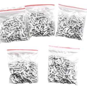 Tapas de Cable de Bicicleta de Aleación de Aluminio, Tapones para Cables de Desviador y Freno, Accesorio Plateado 089 - Product Image 3