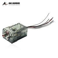 Convertisseur de niveau de haut-parleur de voiture FH-128 adaptateur de sortie de ligne RCA haut à bas convertisseur d'impédance Audio stéréo universel 12V