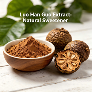 Extrait de Fruit du Moine (Luo Han Guo) Mogroside, Édulcorant de Qualité, 100% Naturel, Séché, Origine Végétale, Vente en Gros - Product Image 2