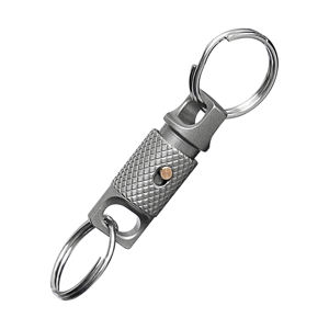 Llavero Giratorio de Titanio, Utilidad Portátil EDC, Llavero de Bolsillo de Liberación Rápida, Antipérdida, Soporte para Llaves de Coche - Product Image 1