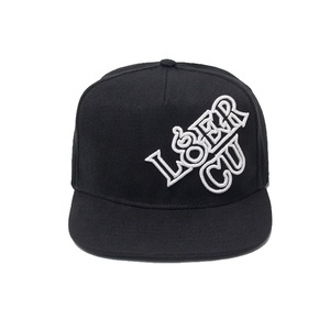 Di alta qualità Allibaba Com logo personalizzato un telaio 5 cinque pannelli Vintage misura Hqr 3d sbuffo ricamo tappi Snapback - Product Image 4