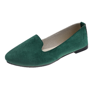 Zapatos planos de otoño para mujer, nuevos zapatos de trabajo de color caramelo, zapatos grandes para mujeres embarazadas - Product Image 3