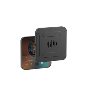Caja de Reproductor de Música Acrílica Negra en Blanco de Alta Calidad al por Mayor de 10*10*1 cm con Logotipo Impreso, Imán para Refrigerador - Product Image 4
