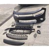 Grille de pare-chocs avant Kit de pare-chocs avant sans pièces de phare antibrouillard pour Charger SRT Hellcat 2015 2016 2017 2018 2019