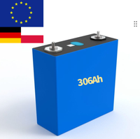 DDP EU Stock 10000 cycle de vie EV Lifepo4 12V 48V Systèmes de stockage d'énergie 100Ah 280AH 306AH 314AH Batterie au lithium-ion