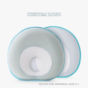 <strong>Baby</strong> Sleeping <strong>Pillow</strong> 0-1 Years Custom Logo Design Soft Muslin and Breathable <strong>Baby</strong> <strong>Pillow</strong> 3D <strong>Pillow</strong> for Newborn <strong>Baby</strong> - Product Image 2
