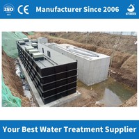 Nano-Blasengenerator MBR Abwasserbehandlungsanlage-50 KLD Industrie-/Haushalts-Abwasseraufbereitungssystem Motorlager 380V