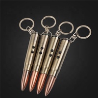 Mini lampe torche LED porte-clés, lumière ultra brillante pour porte-clés, piles incluses