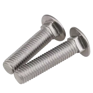 Stainless Steel GB1276 <b>Screws</b> M12 Head Square Neck Bolts Zinc Shelf Machine <b>Screws</b> Bridge Frame <b>Screws</b> - Product Image 1