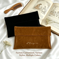 Bolsa de Terciopelo Premium para Regalo, Bolsa de Gamuza con Logotipo Personalizado Impreso, para Recuerdos de Fiesta Nupcial, Regalos Navideños, Almacenamiento de Joyas, Bolsa Protectora contra el Polvo
