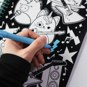 Perfect Bound Soft Cover Custom Kids Libros <span class=keywords><strong>para</strong></span> <span class=keywords><strong>colorear</strong></span> <span class=keywords><strong>Kawaii</strong></span> Animal Forest Coloring Flocking Book - Product Image 4