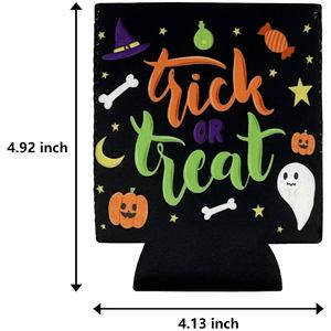 Halloween Party Dive-Themed Cola Cup Sleeve Christmas Pull-<b>Tab</b> Beer <b>Can</b> Sleeve Customizable with Various Designs - Product Image 5