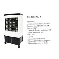 Nouveau Climatiseur Portable Arrivage Direct Usine OEM, Mini Climatiseur Sans Conduit à Refroidissement par Eau, Refroidisseur d'Air Mobile pour Pièce, Nouveau Design