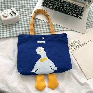 Custom <b>Printed</b> Cotton Daily Tote Bag for Women Striped Reusable Grocery Shopping with Pocket Beach Bag - Product Image 5