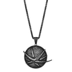 Collier avec pendentif, jeu hencher 3, à la mode, chasse sauvage, loup, rétro - Product Image 3