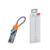 Bonne qualité adaptateur de prise casque 3 en 1 chargeur adaptateur audio type-c prise écouteur adaptateur de musique pour Samsung Huawei