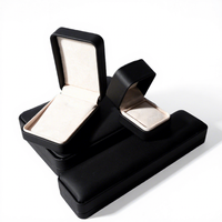 SSeeSY Factory Outlet Vente Chaude en Gros Boîte Cadeau Rectangulaire Premium en Cuir PU pour Bijoux (Bagues, Colliers, Boucles d'Oreilles, Bracelets)