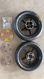 Llantas Kenda de 12 Pulgadas Negras con Recubrimiento de Goma Fundida en Caliente, Compatibles con Tuttio/Yozma/Razor/EM5, 110/70-12 y 90/90-12 120/70-12, Carcasa de Repuesto - Product Image 4