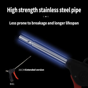 <span class=keywords><strong>Pistola</strong></span> de Aire Centralizada con Boquilla OEM B80B |   Soplador de Polvo Neumático Compatible con OSHA, Consumo de Aire de 21L/S |   Para taller automotriz - Product Image 4