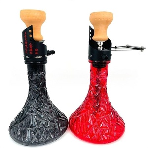 Cachimba El Bomber Shuriken Estilo Ruso Original, Mini Cachimba Portátil para Tienda, Salón, Bar, Restaurante, Cafetería, Fumar Shisha - Product Image 6