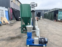 Ligne de granulés d'alimentation à petite échelle 140-200 kg/h résistante à la corrosion pour les piscicultures côtières