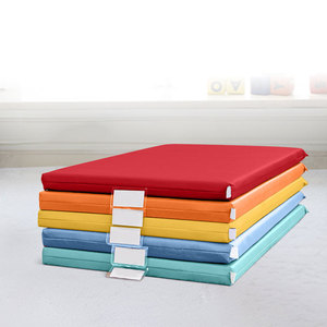 Tapis De Sieste Portable Pour Enfant - Avec Oreiller Et Couverture - Sac à Dormir Pour Garderie, Maison, Voyage - 125x50 Cm