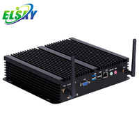 ELSKY Promotion Carte mère industrielle N100 Mini ITX sans ventilateur LVDS EDP VGA pour Kiosk Gpod Performance