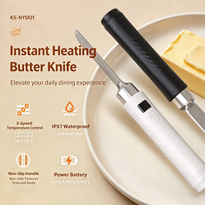 Electric Heated Cheese Cutter Portable Cheese and <b>Butter</b> Cutting <b>Knife</b> for Western Kitchen - Product Image 2