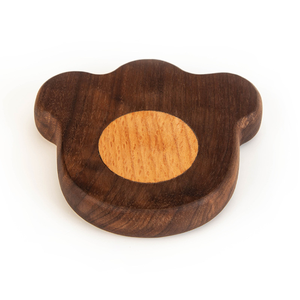 Logo personnalisé faveurs de mariage bonnet de bière Llaveros Destapador blancs porte-clés en bois porte-clés en bois ouvre-bouton de bière pour les invités - Product Image 2
