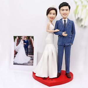 Statuette <span class=keywords><strong>Personalizzate</strong></span> di Coppia Completamente Personalizzabili per <span class=keywords><strong>Matrimonio</strong></span> - Product Image 3
