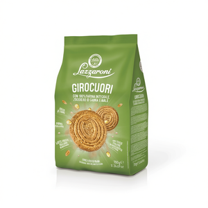 Lazzaroni Girocuori Galletas Crujientes Dulces de Miel 100% Integrales Sin Gluten 700g X 8 Unidades por Bolsa - Product Image 2